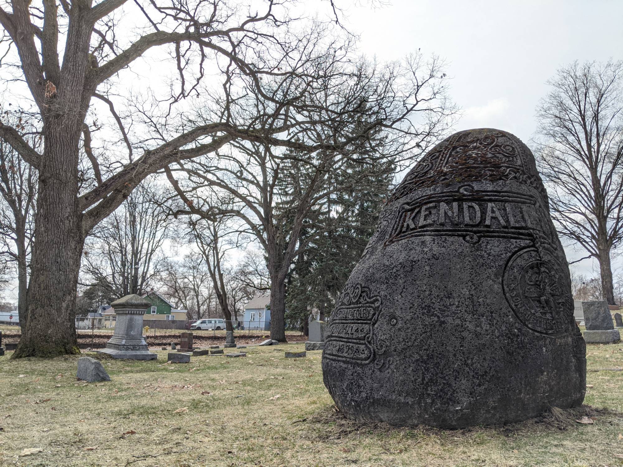 Grave in Oakhill Cemetery